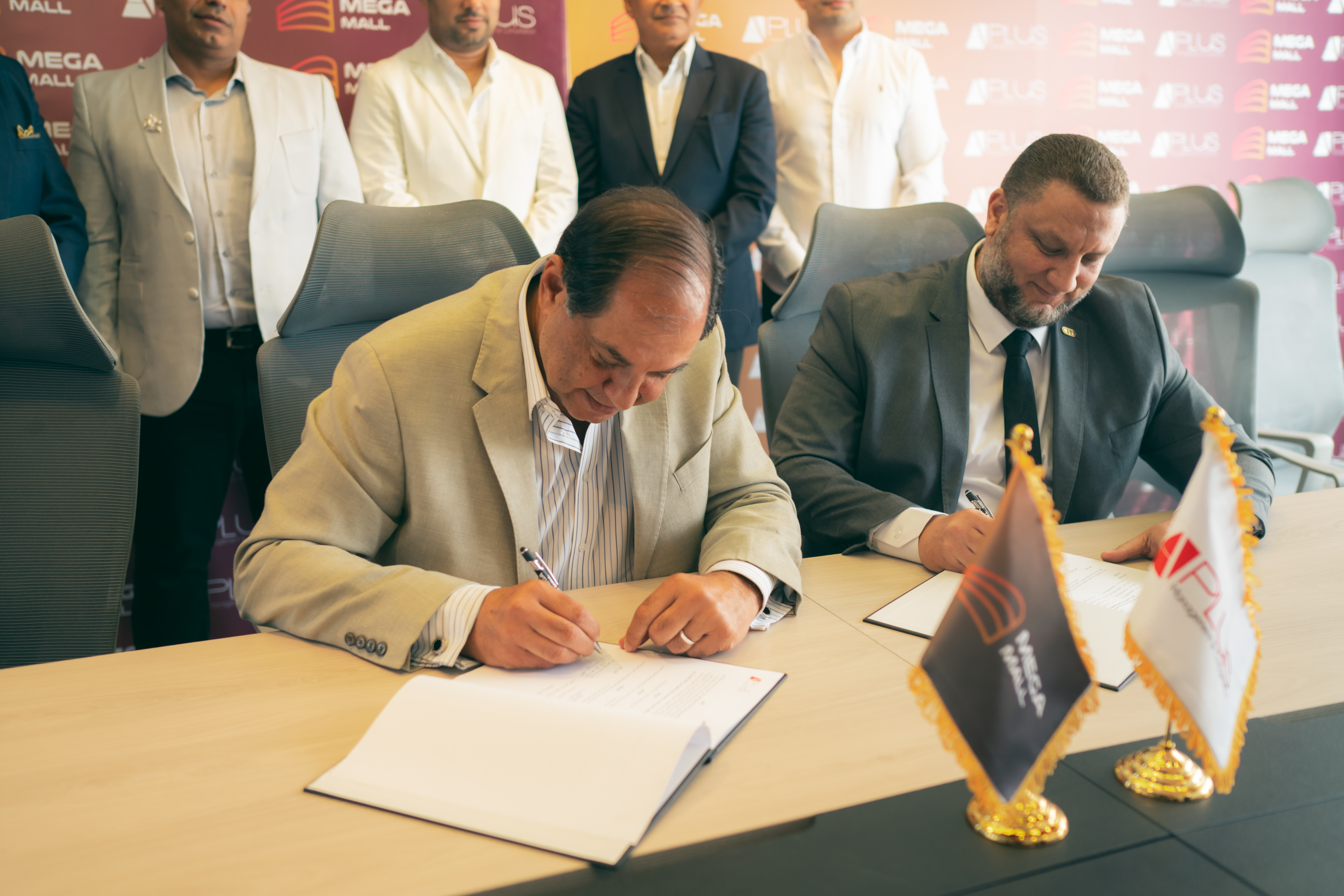 Mega Mall contract signing photo 7